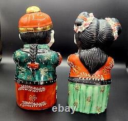 JINTONG and YUNU Chinese Figurines Very Large