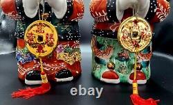 JINTONG and YUNU Chinese Figurines Very Large