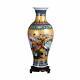 Jingdezhen Large Fishtail Ceramic Floor Vase, Flower Vase Handmade Home