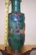 Large 12 + Antique Chinese Wang Bing Rong Carved Vase Birds Pond Trees Lotus