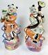 Large 14-15h Famille Rose Chinese 20th Century Porcelain Child Figurines(2)