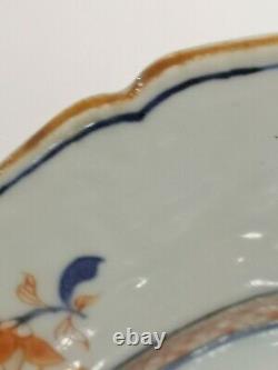 Large 18th C Qing Dynasty Imari Dish