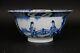 Large 21.2 Cm Antique Chinese Porcelain Klapmuts Bowl Ladies Kangxi 1662-1722