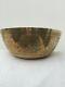 Large Antique Chinese Brass Charger Bowl. Engraved. Very Good Condition