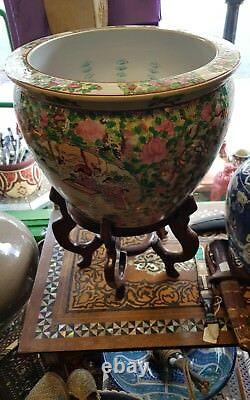 Large Antique Chinese Ceramic Jardinier