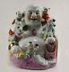 Large Antique Chinese Famille Rose Porcelain Laughing Buddha W. Kids Marked