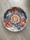 Large Antique Chinese Gold Imari Dragon Character Story Porcelain Serving Dish