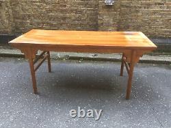Large Antique Late 19th Century Chinese Elm Dining Table