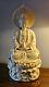 Large, Antique, Porcelain Guanyin On Lotus Throne Sculpture, Circa 1860's
