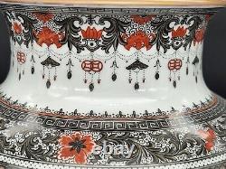 Large Antique Republic period Chinese porcelain vase red mark gu yue xuan