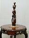 Large Beautiful Nude Abstract Art Sculpture On Gold Base Designer Signed R&g 18