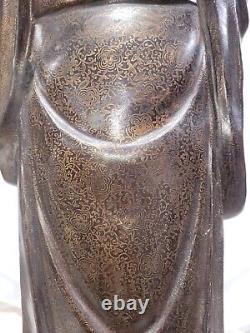Large Chinese Bronze Deity