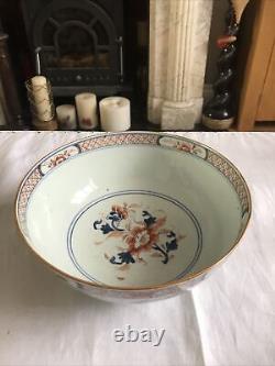 Large Chinese Imari bowl, Kangxi or Yongzheng