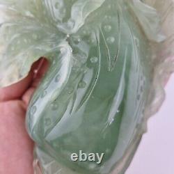 Large Chinese Jade / Jadeite Carved Figure Cabage 22cm Long