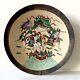 Large Chinese Nanking Crackleware Antique Plate/charger