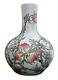Large Chinese'nine Peaches' Porcelain Vase