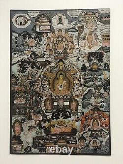 Large Chinese Original Tibetan Thangka