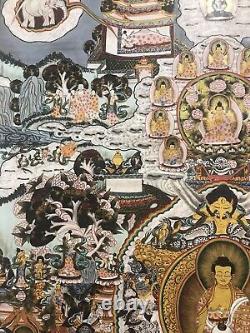 Large Chinese Original Tibetan Thangka