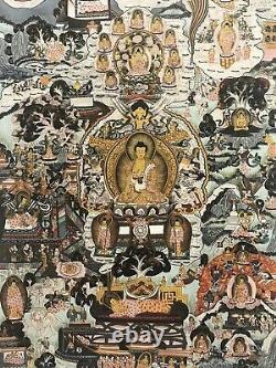 Large Chinese Original Tibetan Thangka