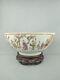 Large Chinese Porcelain Famille Rose Punch Bowl Qianlong Period 18th C