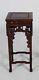 Large Chinese Qing Hongmu Wood Tall Urn Pot Vase Stand