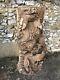 Large Chinese Vintage Wooden Dragon Sculpture