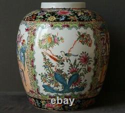 Large Chinese Warrior Vase