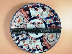 Large Chinese dish, Imari style, 18th century