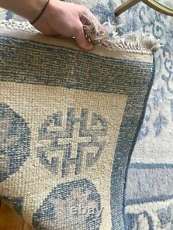 Large Chinese, wool, handmade rug