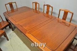 Large Dining Table with 8 Chairs Rosewood Hardwood Chinese Ming Delivery avail