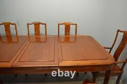 Large Dining Table with 8 Chairs Rosewood Hardwood Chinese Ming Delivery avail