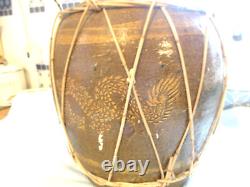 Large Heavy Chinese Dragon Earthenware Clay Water Pot