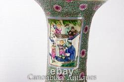 Large Ming Porcelain Urns 5 Feet Tall Chinese Vases