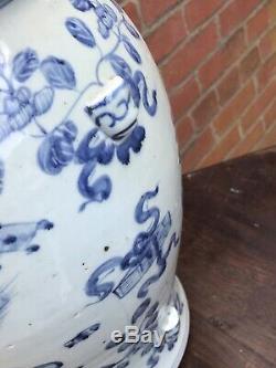 Large Pair Of Chinese Pots With Dogs Of Foo