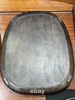 Large Qing Dynasty Chinese Duan Ink Stone With Case 31cm X 24cm X 5cm