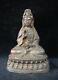 Large Rare Old Chinese Bronze Guanyin Buddha Seated Statue Sculpture