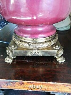 Large Sang De Boeuf Ormolu mounted Vase