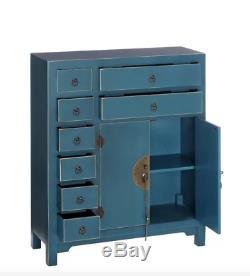 Large Vintage Cabinet Antique Chinese Furniture Storage Cupboard Wood Sideboard
