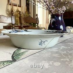 Large antique Chinese imari porcelain basin handwash early 18th Century