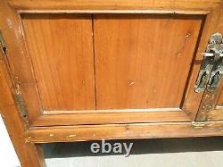 Large antique Chinese laquered kitchen/ bathroom cabinet
