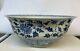 Large Chinese Antique Porcelain Bowl. Dia 14 Inches