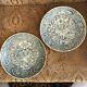 Lovely Pair Of Chinese Ming Dynasty Swatow Shipwreck Large Plates