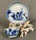 Nanking Cargo C1750 Chinese Shipwreck Large Pagoda Riverscape Bowl And Saucer