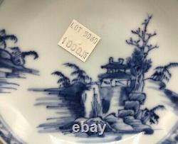 Nanking Shipwreck Cargo Large'Pagoda Riverscape' Pattern Tea Bowl & Saucer