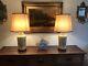 Pair Large Vintage Chinese Lamps