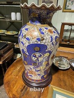 Pair Of Large Oriental Vases