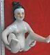Rare Large Antique Erotica Chinese Nude Couple Porcelain Realistic Endowed Nudes