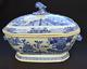Rare Chinese Export Blue & White Qianlong -very Large Soup Tureen (1736-95) 14