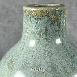 Stunning Oriental Celadon Glazed Double Gourd 27cm Large Vase