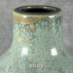 Stunning Oriental Celadon Glazed Double Gourd 27cm Large Vase